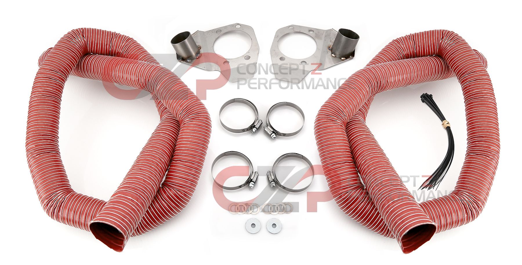 Stillen Brake Cooling Kit w/ Stillen or Aftermarket Fascia  - Nissan 370Z 09+ Z34